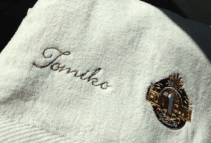 Custom football towels