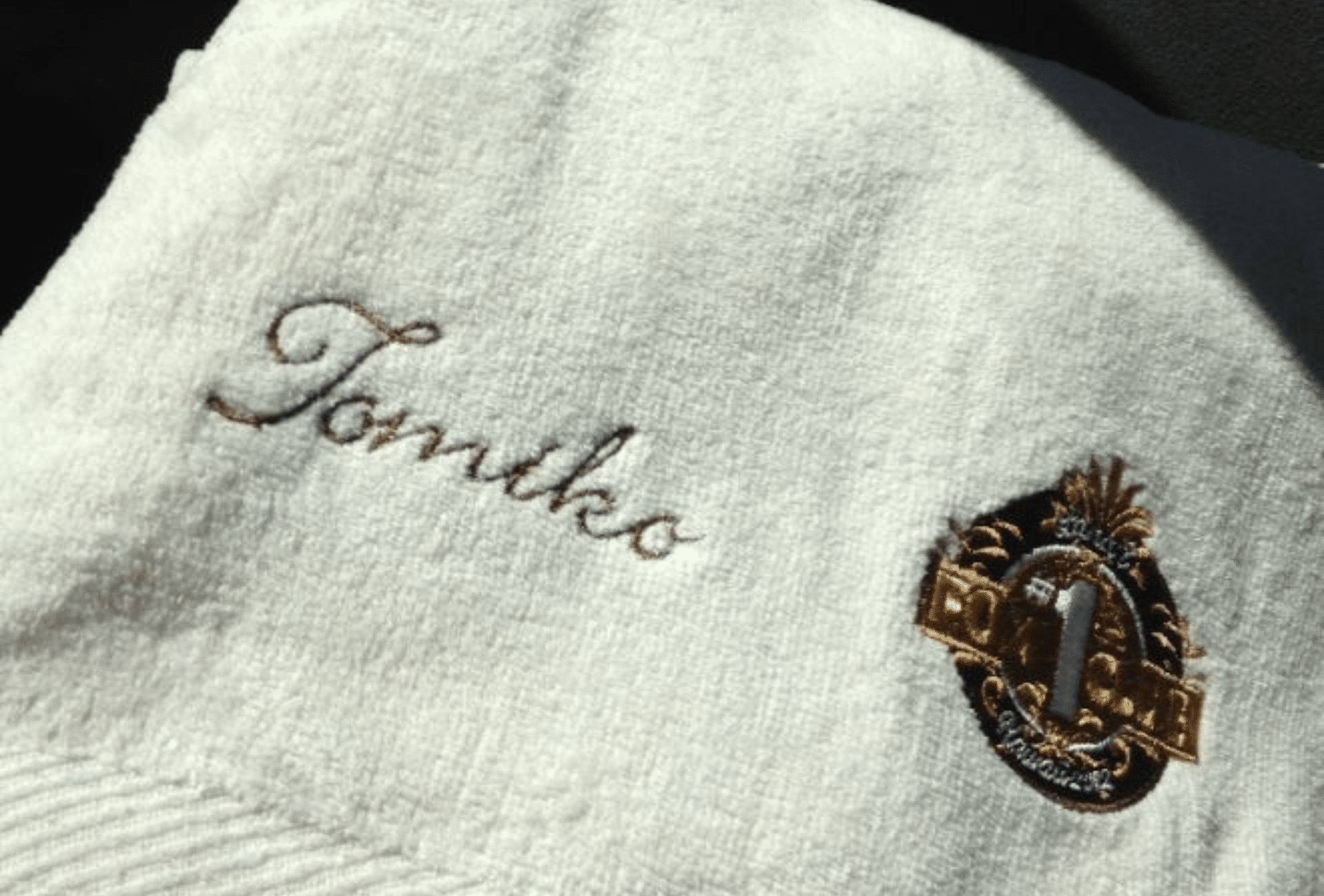 Custom football towels