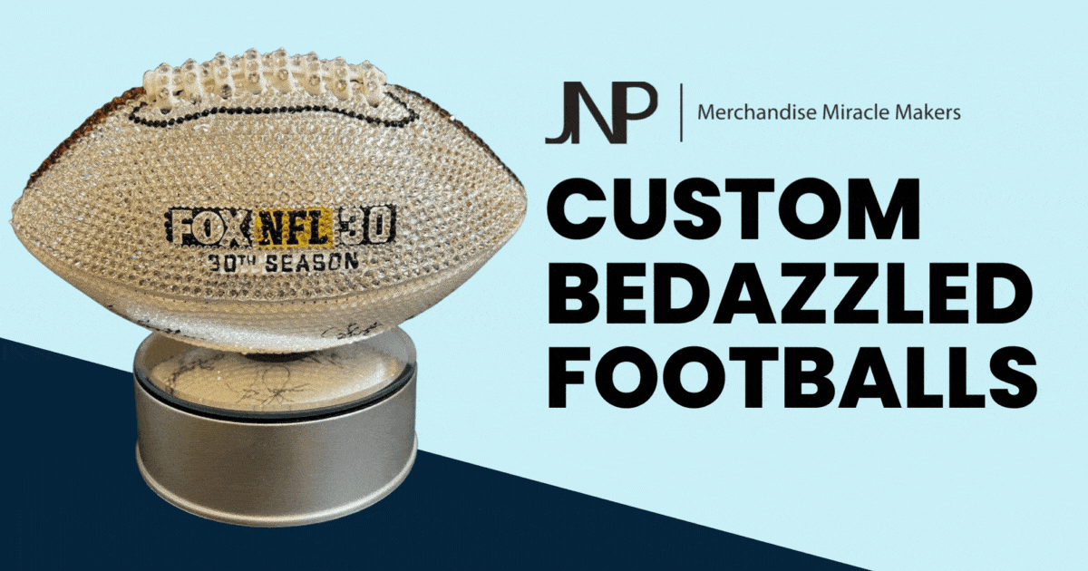 Custom Swarovski Footballs for Events