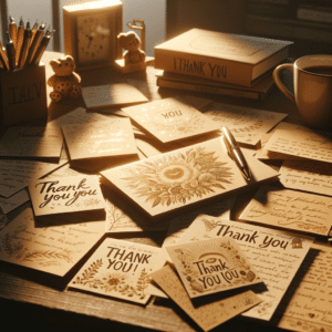 Handwritten Thank You Notes or Letters