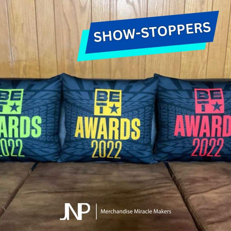 Show-Stopping Pillows for BET Awards