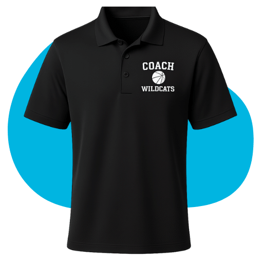 Embroidered Coach Apparel (Jacket or Polo)