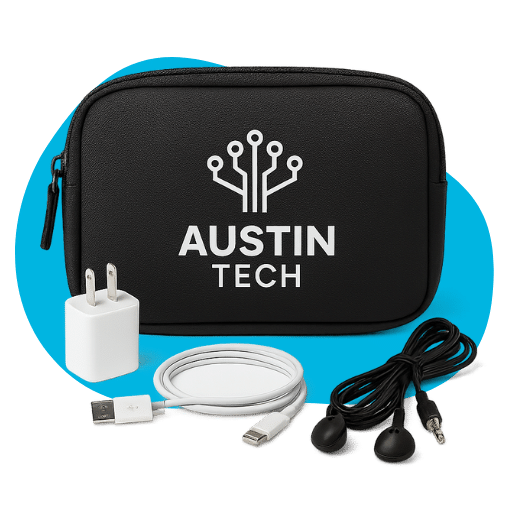 Branded Tech Organizer Pouches