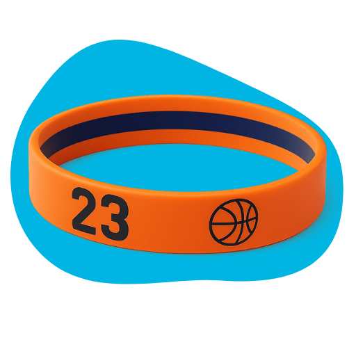 Player Number Bracelets