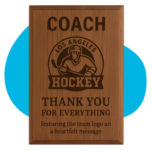 Coach Engraved Plaques