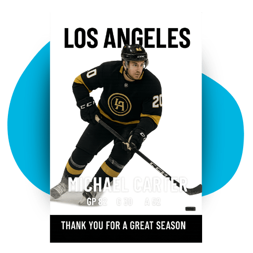 End-of-Season Player Posters