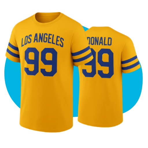 Jersey-Inspired T-Shirts