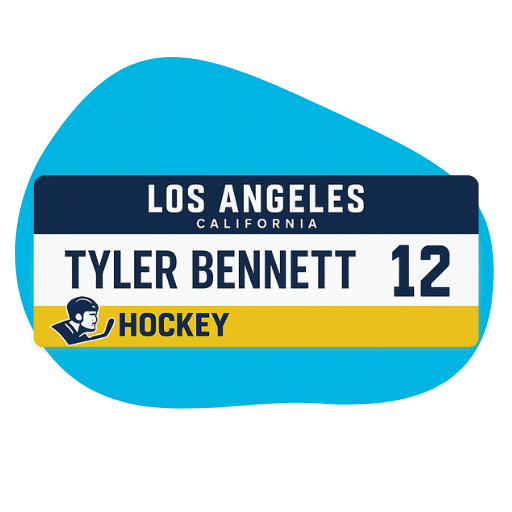 Locker Room Nameplates