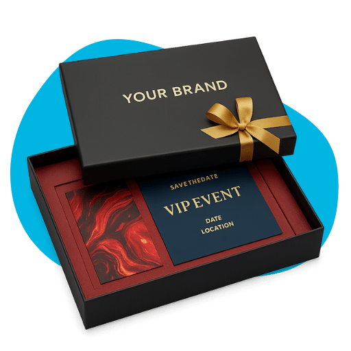 Branded Gift Box Invitations