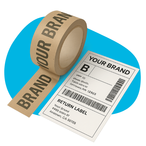Branded Tape & Shipping Labels