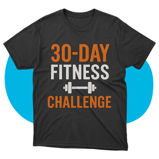 Seasonal Fitness Challenges Merch