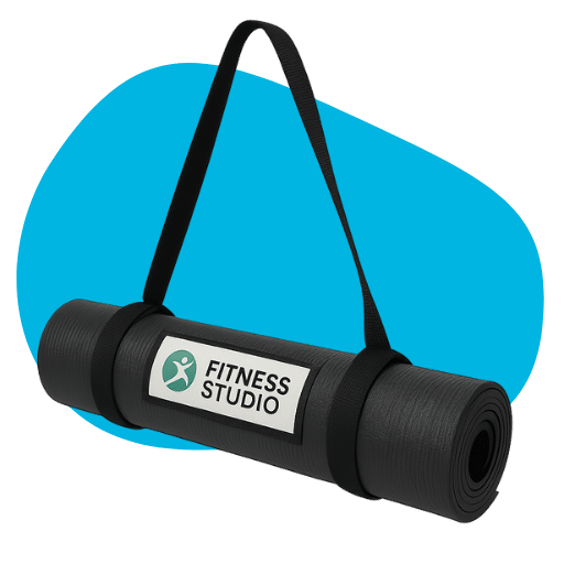 Yoga Mat Straps with Logo
