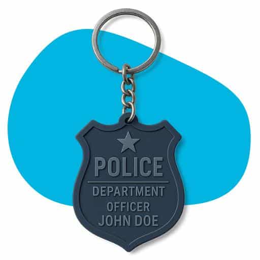 Custom Badge Keychains