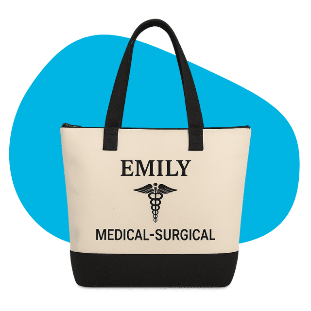 Custom Zippered Tote Bags