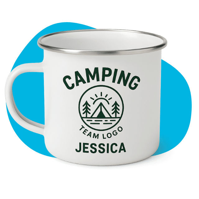 Personalized Enamel Mugs