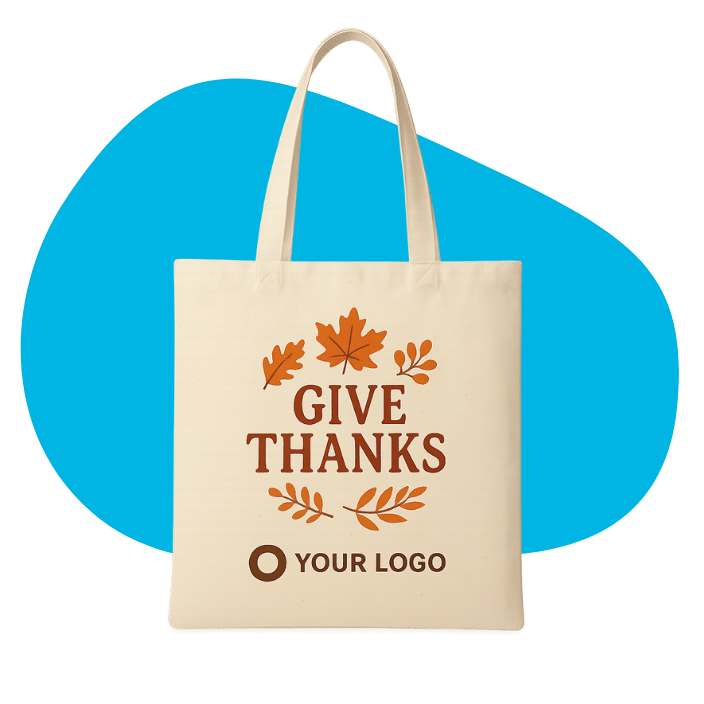 Custom Thank-You Tote Bags