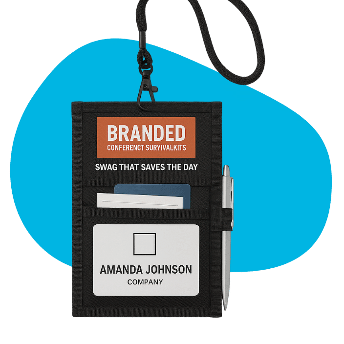 Conference Badge Holders with Storage