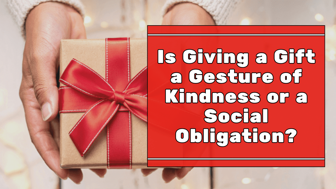 Person holding a gift with red ribbon