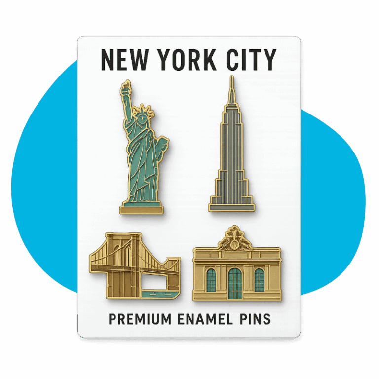 NYC Landmark Lapel Pins