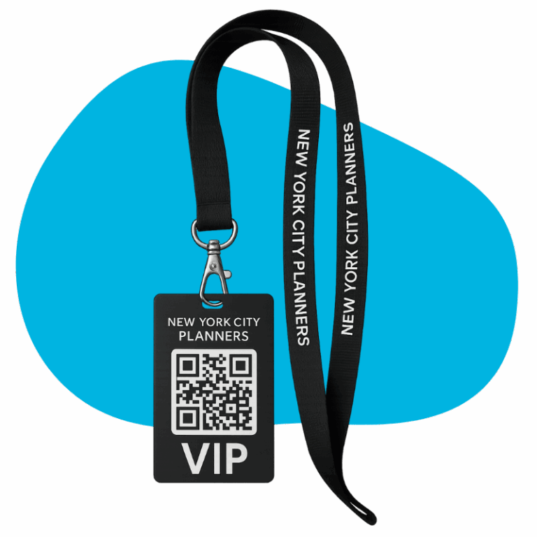 QR Code Access Pass Lanyards
