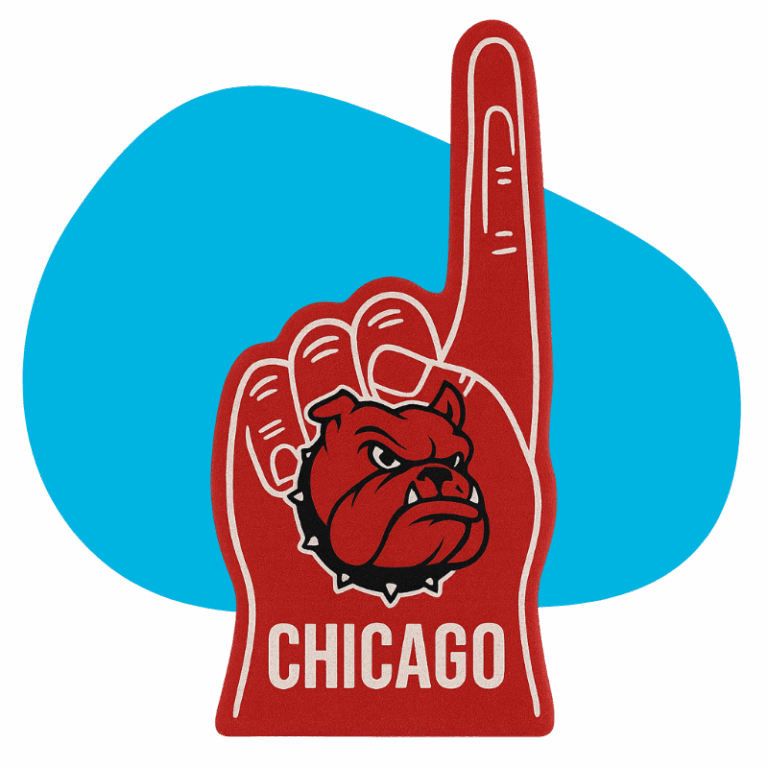 School Mascot Foam Fingers