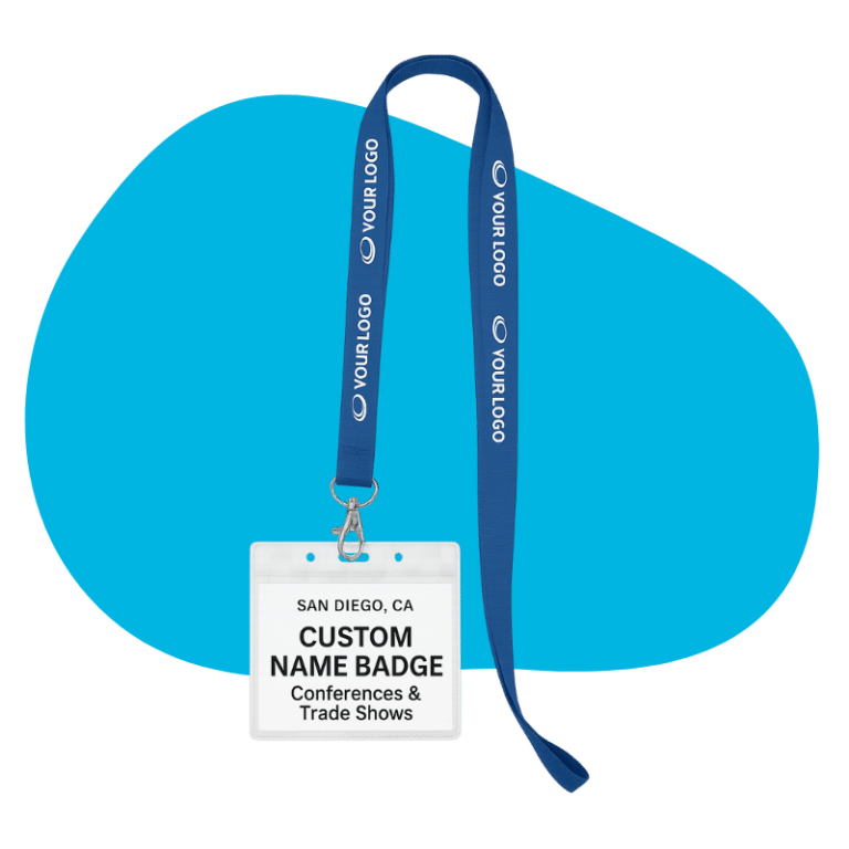 Custom Name Badge Lanyards