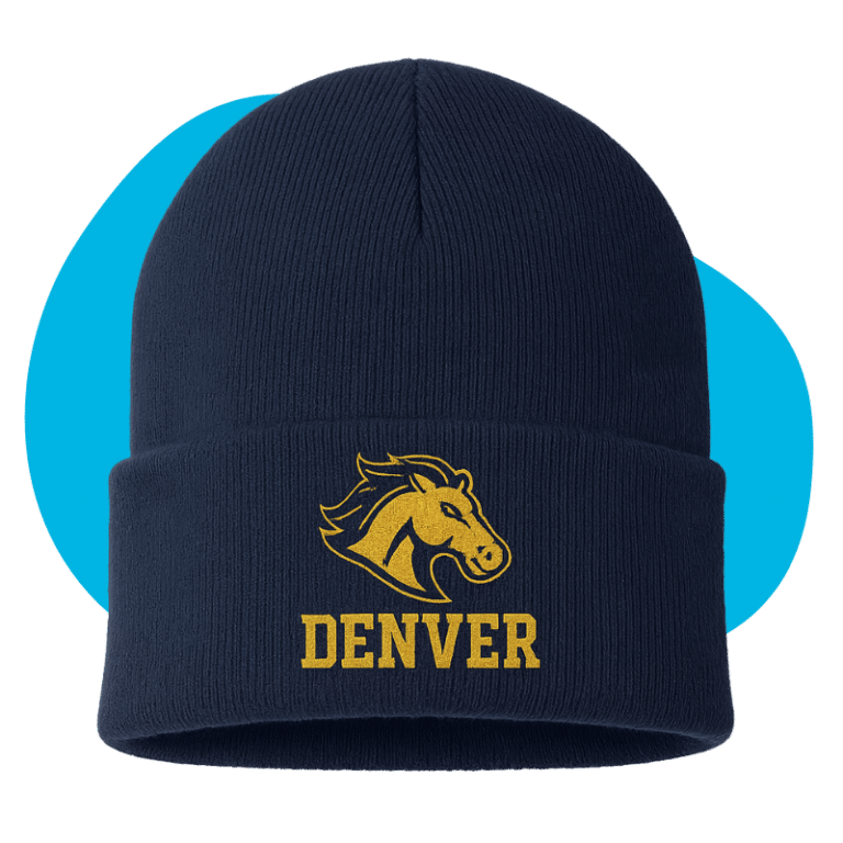Embroidered Team Beanies