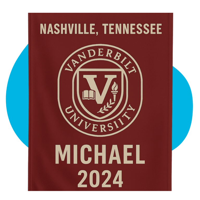 Personalized Dorm Flags