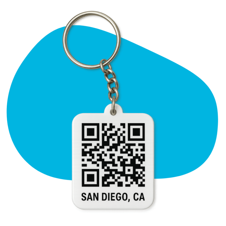 QR Code Keychains