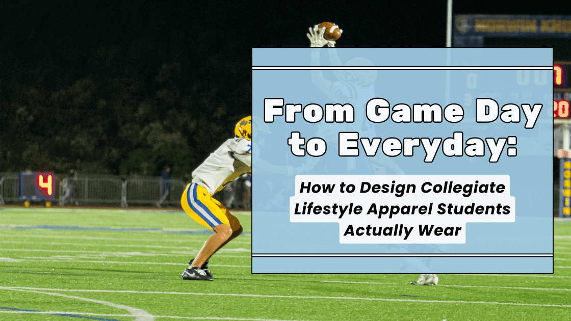 Football player with ball on field