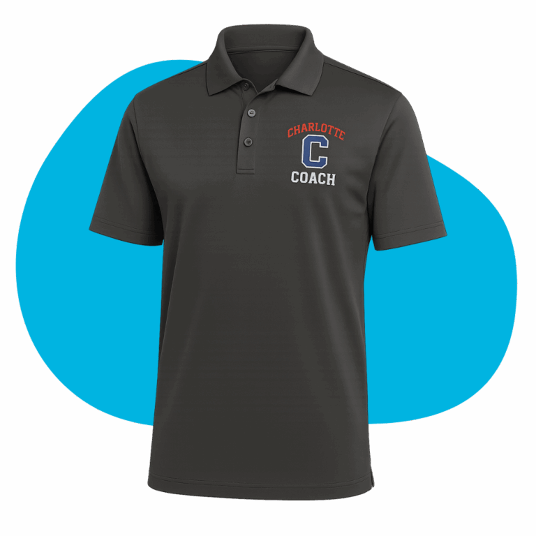 Embroidered Coach Polos