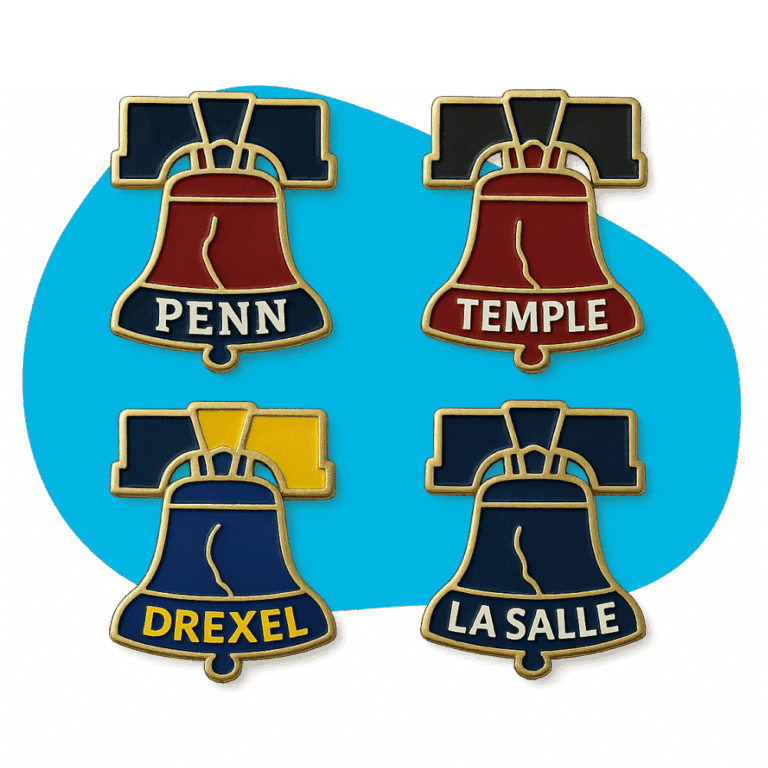 Liberty Bell Enamel Pins