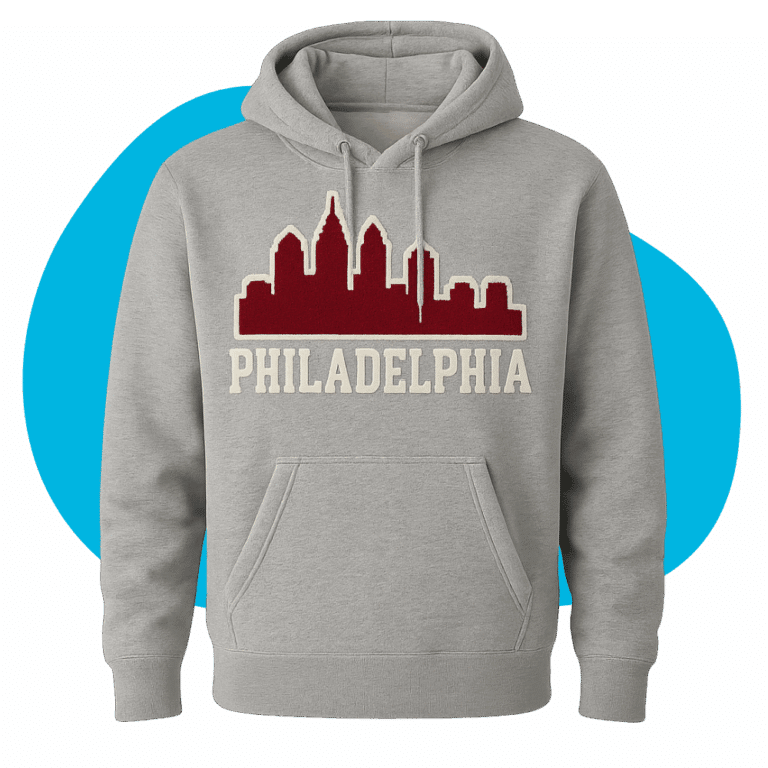 Philly Skyline Hoodies