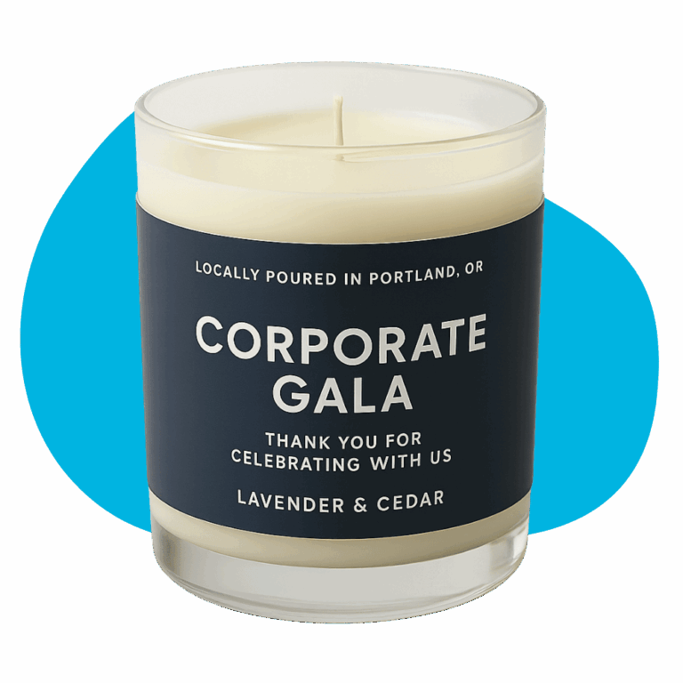 Portland-Made Candle Favors