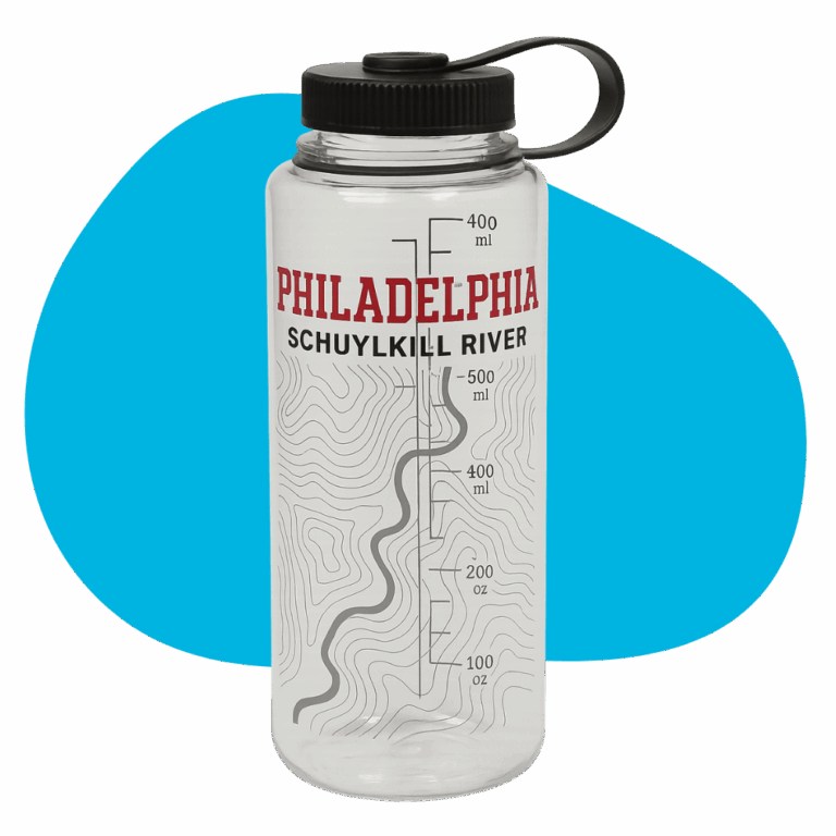 Schuylkill River Water Bottles