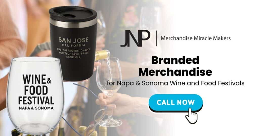 Branded Merchandise for Napa & Sonoma Wine and Food Festivals