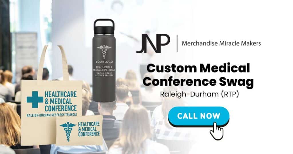Custom Medical Conference Swag - Raleigh-Durham (RTP)
