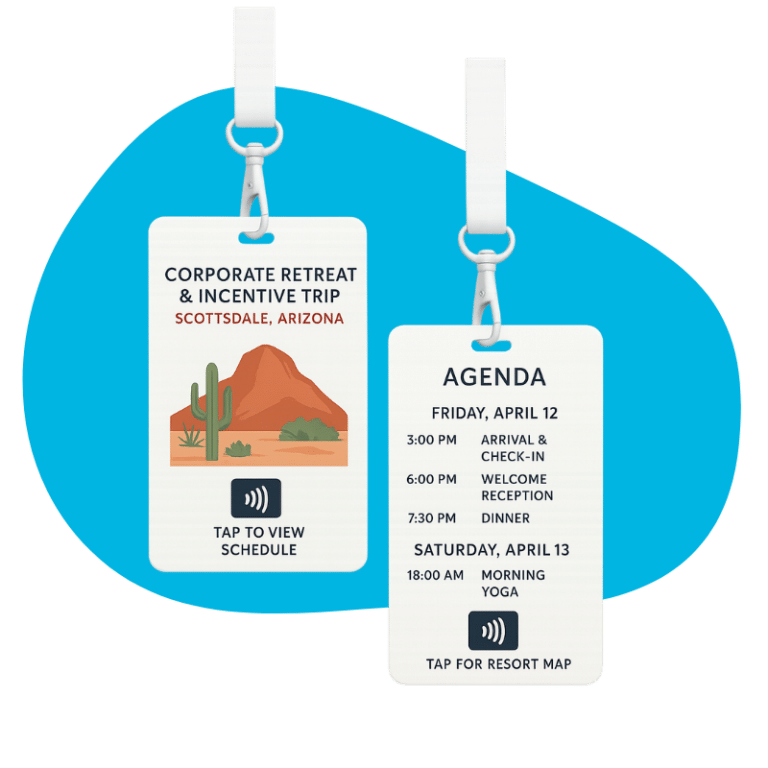 NFC-Enabled Badges & Agenda Cards