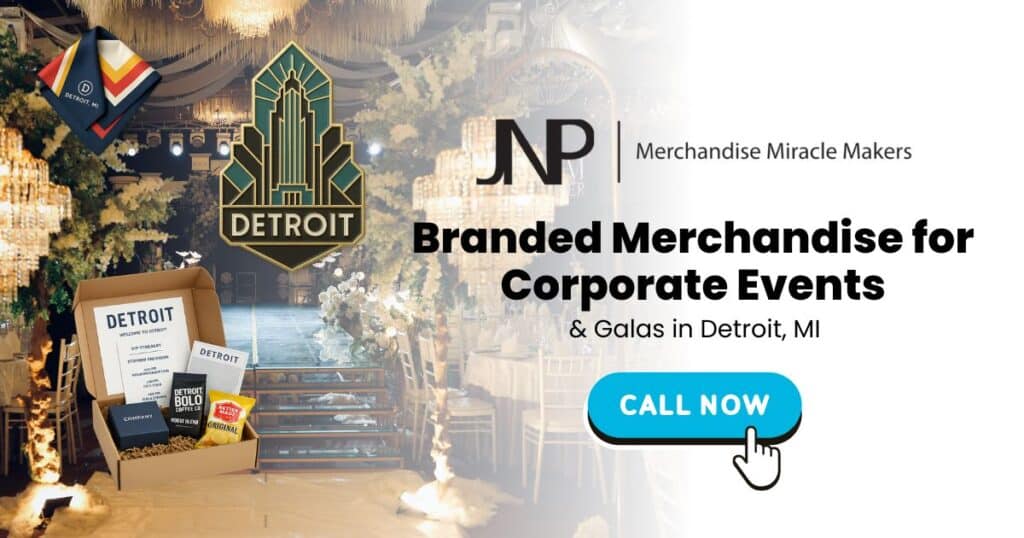 Branded Merchandise for Corporate Events & Galas in Detroit, MI