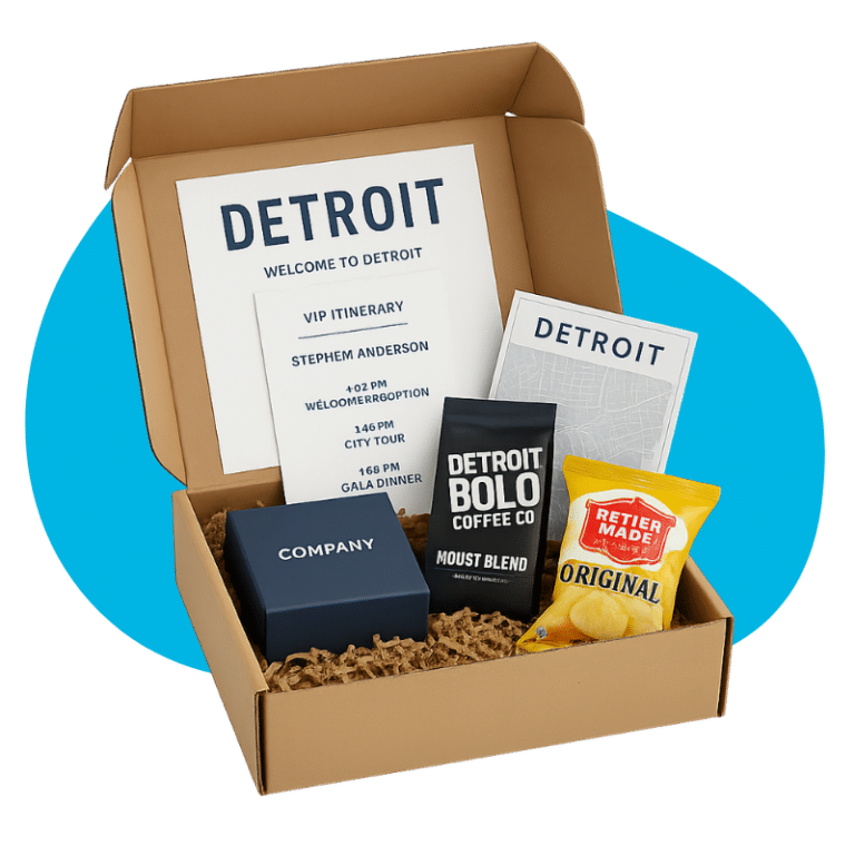 VIP Welcome Kits with Local Finds