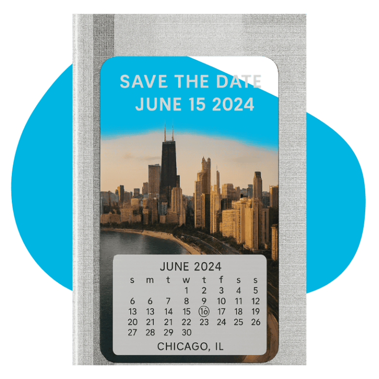 Calendar Magnet Save-the-Dates