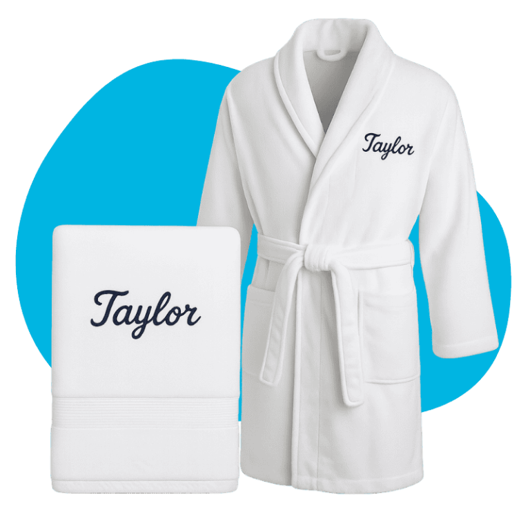 Poolside Towel & Robe Embroidery
