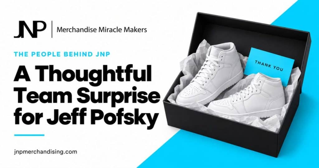 A Thoughtful Team Surprise for Jeff Pofsky