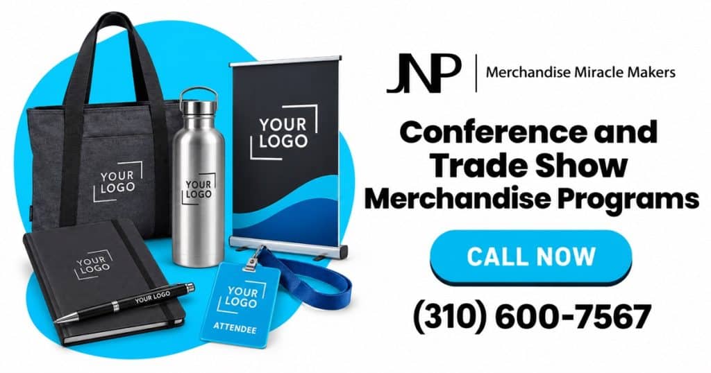 Conference and Trade Show Merchandise Programs with JNP branded merchandise concepts