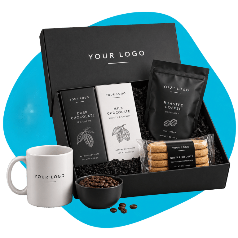 Custom merchandise concept: Gourmet Thank-You Boxes