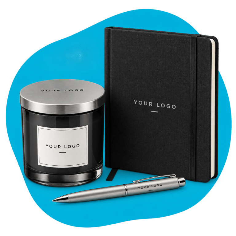Custom merchandise concept: Desk & Home Comfort Gifts